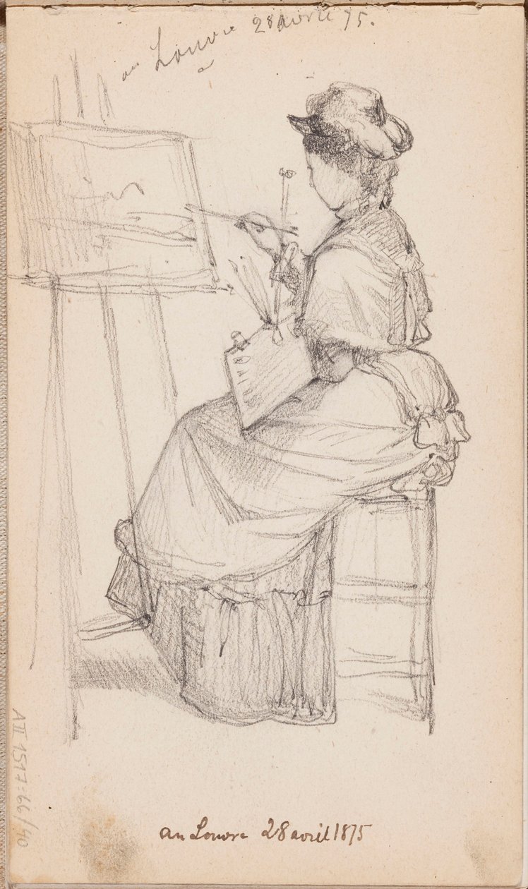 Ohne Titel von Albert Edelfelt