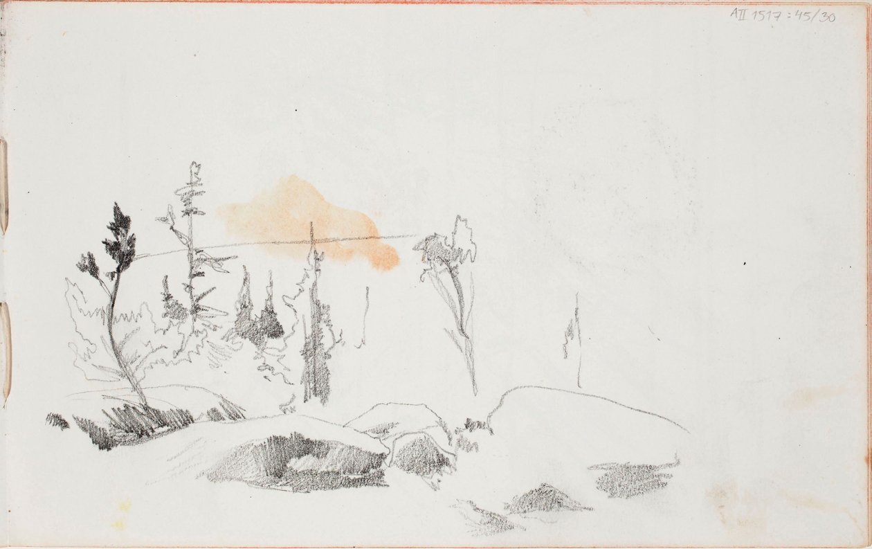 Ohne Titel von Albert Edelfelt