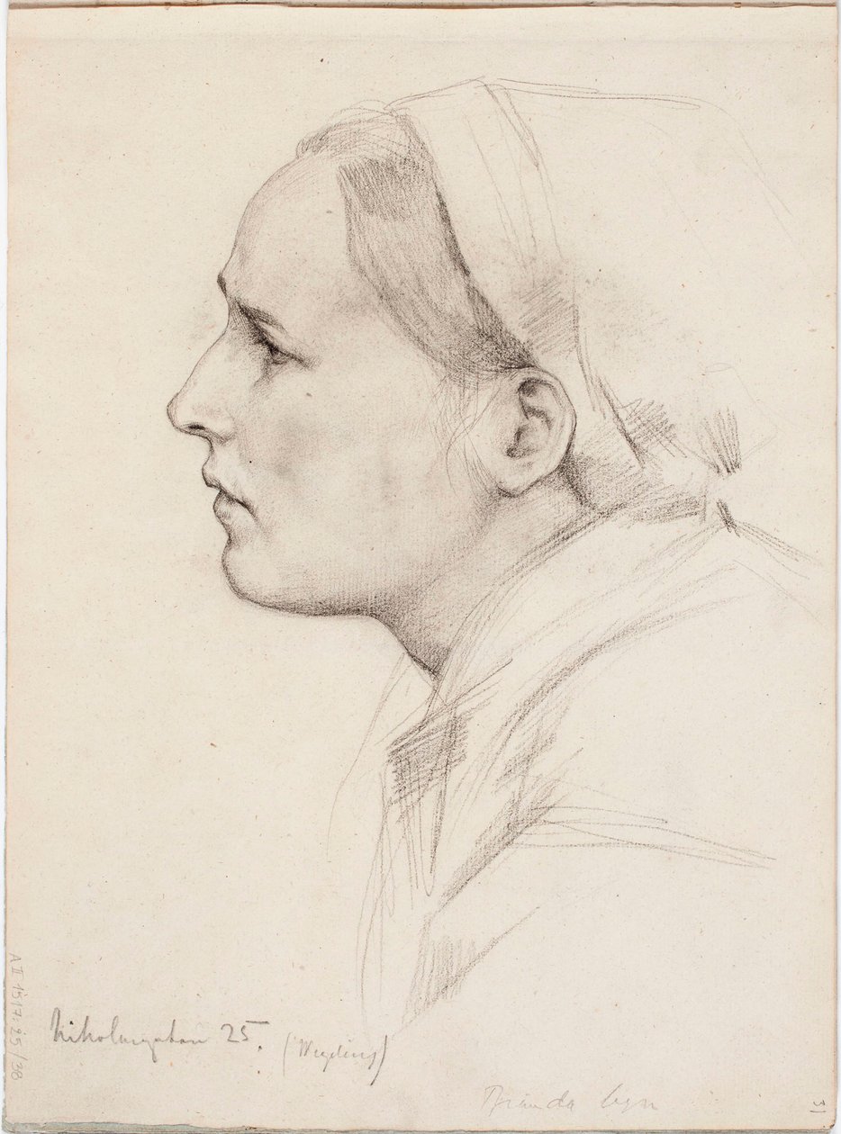 Ohne Titel von Albert Edelfelt