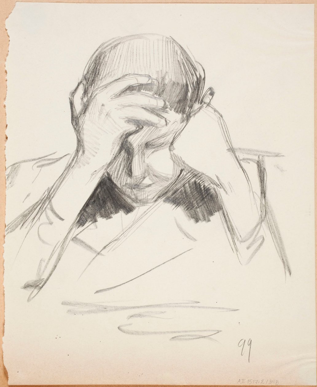 Ohne Titel von Albert Edelfelt