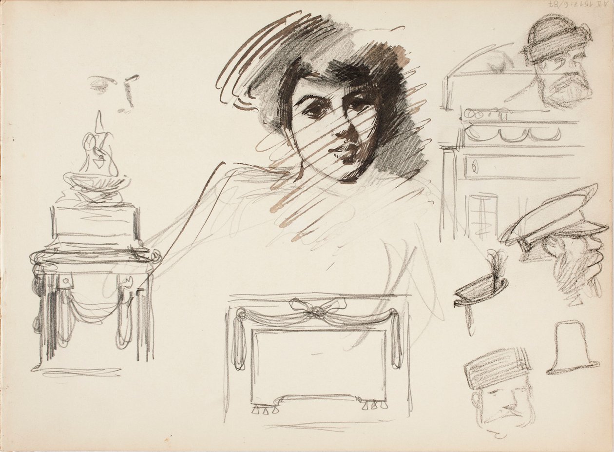 Ohne Titel von Albert Edelfelt