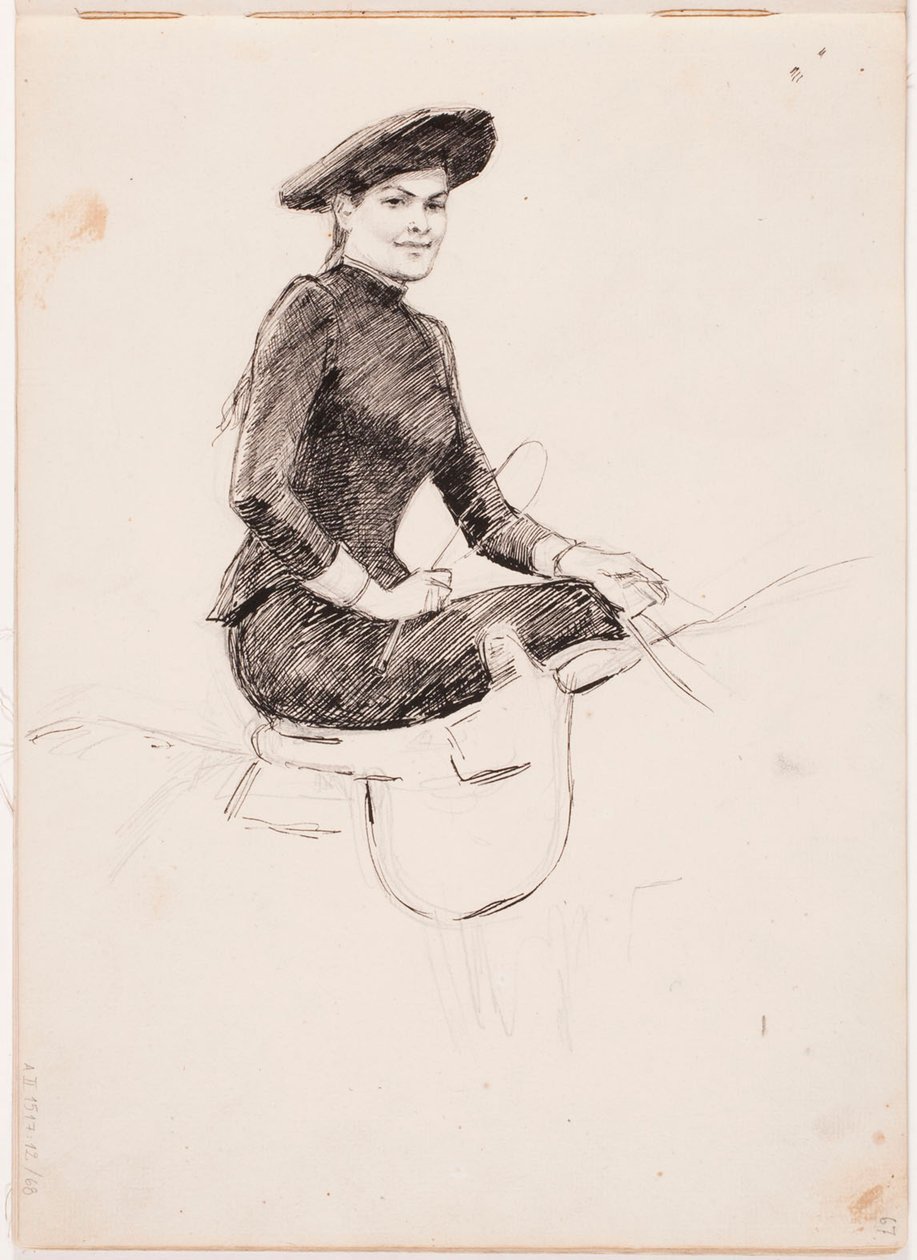Ohne Titel von Albert Edelfelt