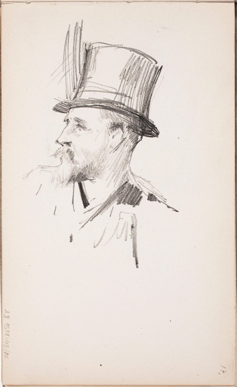 Ohne Titel von Albert Edelfelt