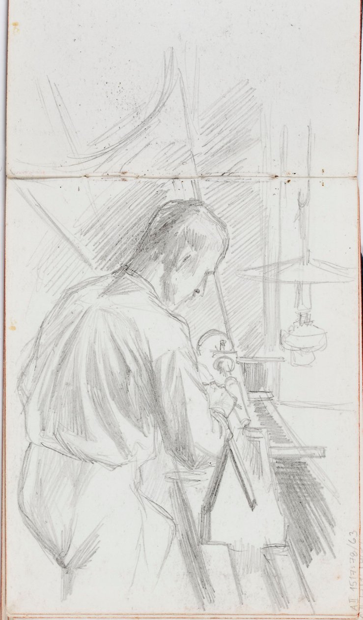 Ohne Titel von Albert Edelfelt
