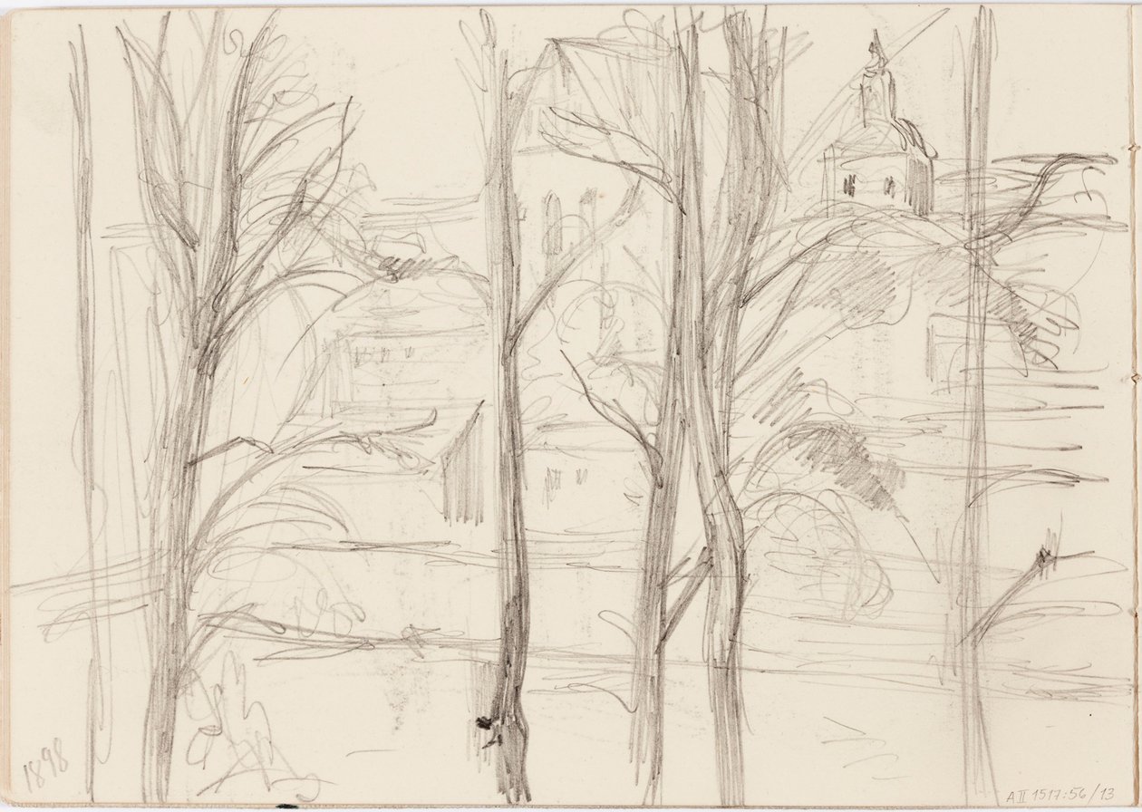 Ohne Titel von Albert Edelfelt