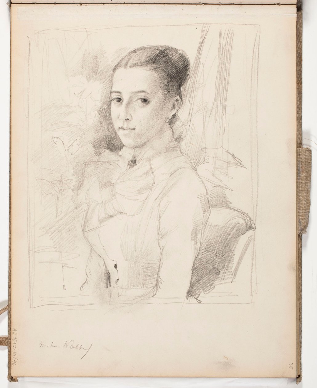 Ohne Titel von Albert Edelfelt