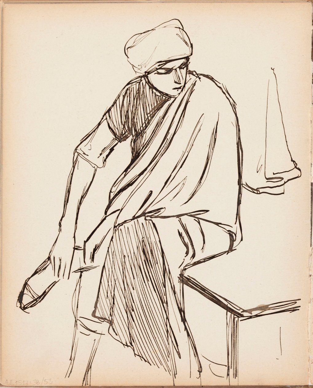 Ohne Titel von Albert Edelfelt