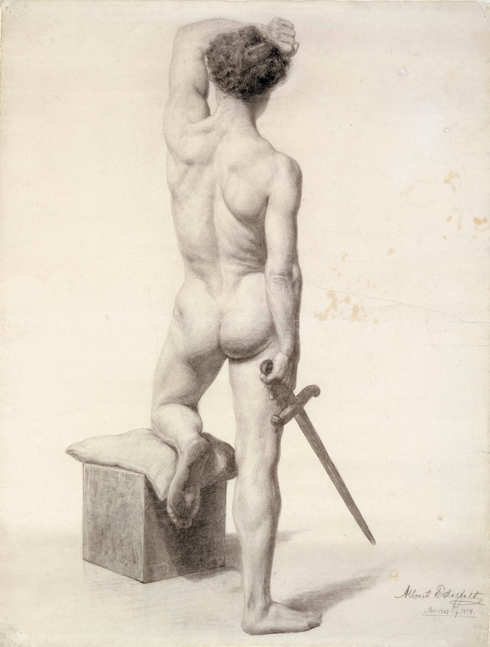 Ohne Titel von Albert Edelfelt