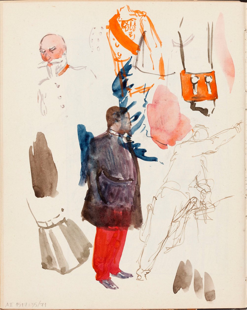 Ohne Titel von Albert Edelfelt