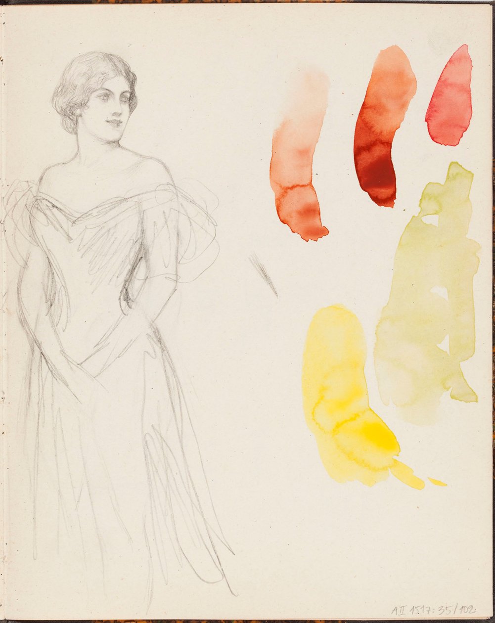 Ohne Titel von Albert Edelfelt