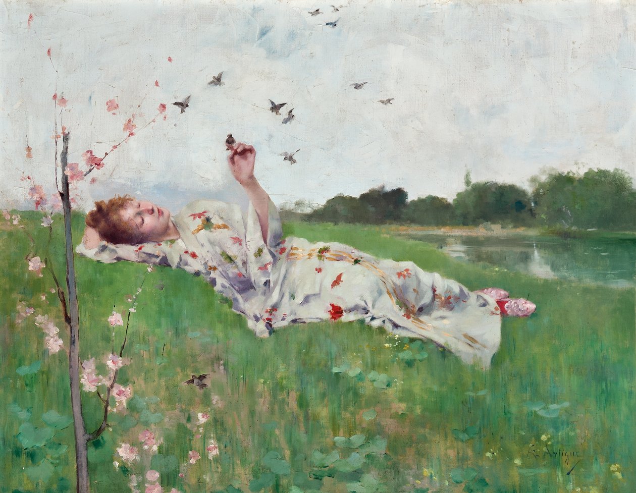Singvögel von Albert-Emile Artigue