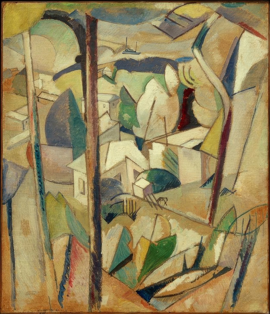 Landschaft auf Bermuda von Albert Gleizes