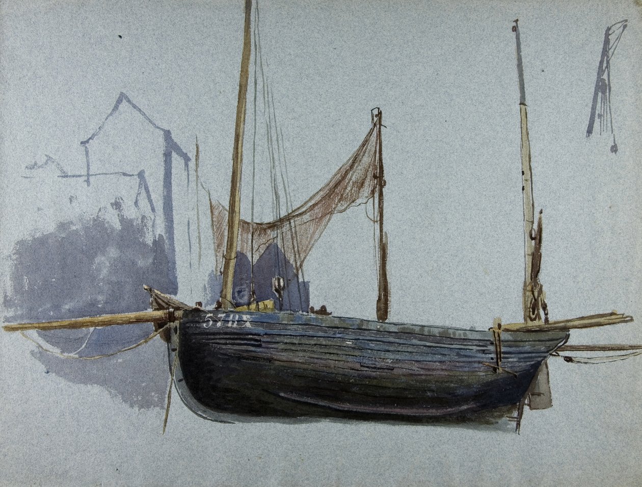 Fischerboot 57BX von Albert Goodwin
