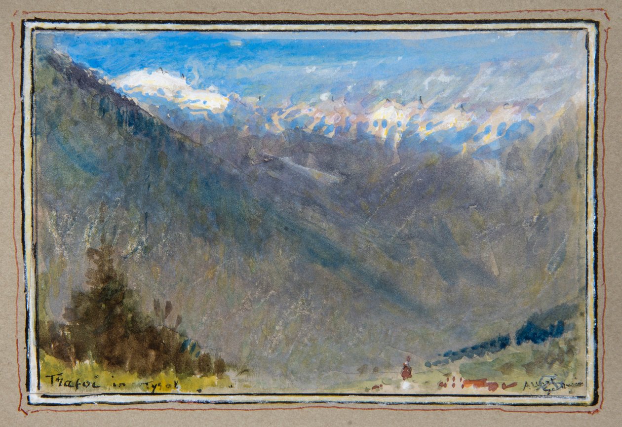 Trafoi in Tirol von Albert Goodwin