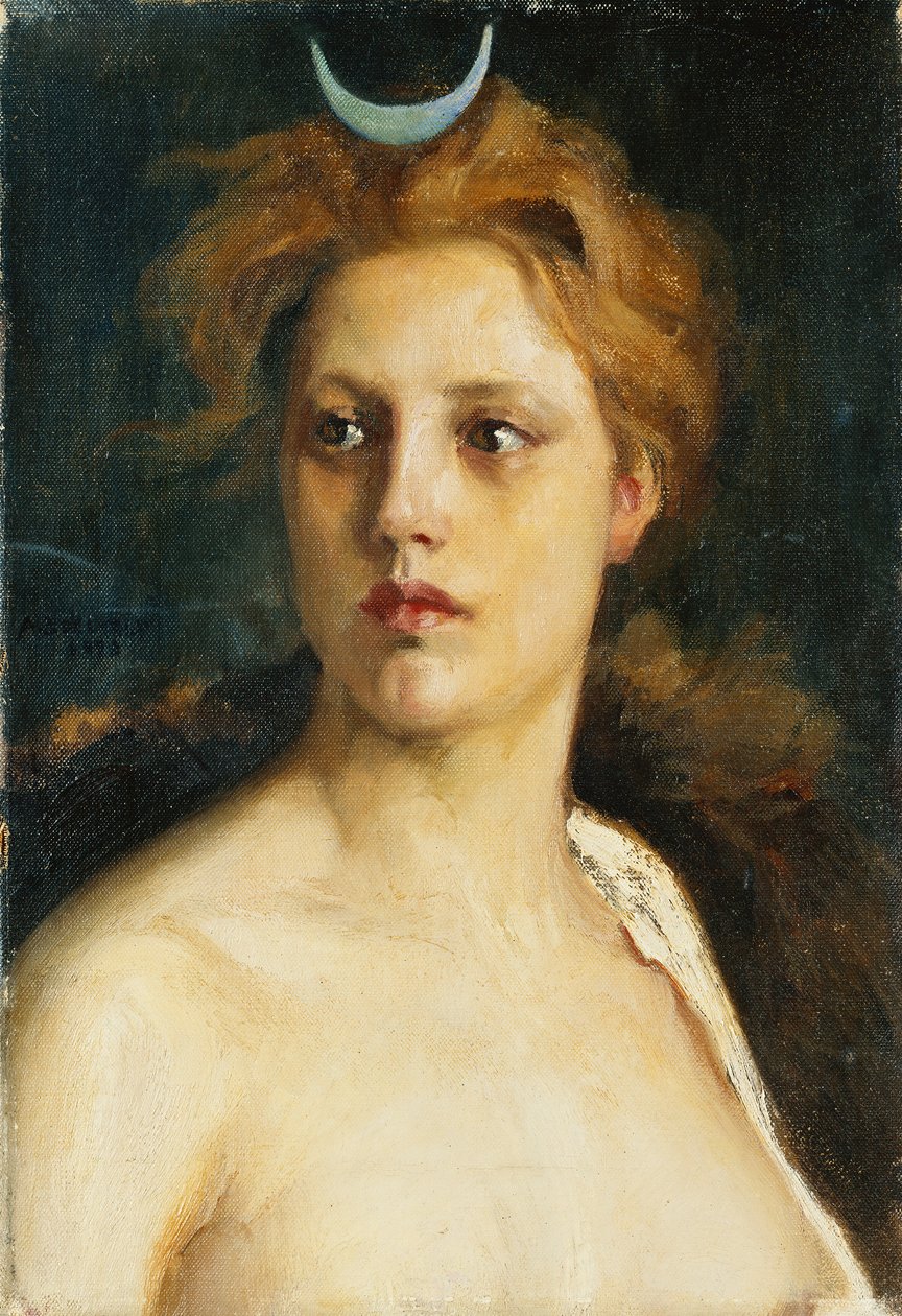 Diana, 1898 von Albert Gustaf Aristides Edelfelt
