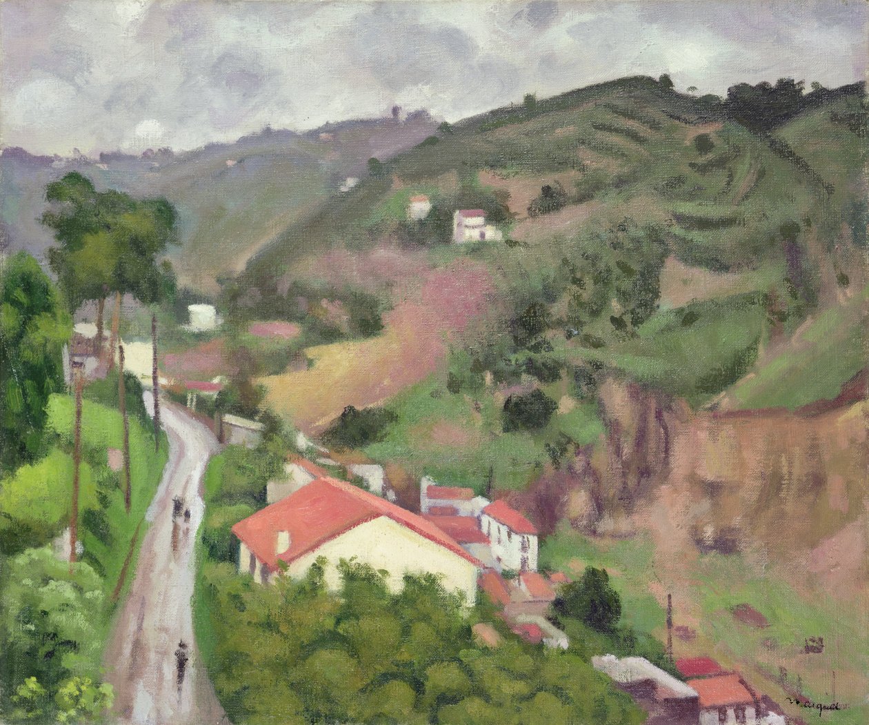 La Pluie, Mont Plaisant von Albert Marquet