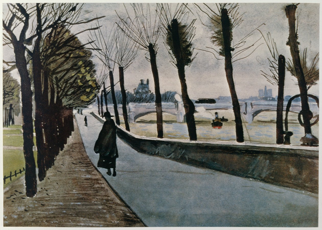 Quai du Louvre, Paris von Albert Marquet