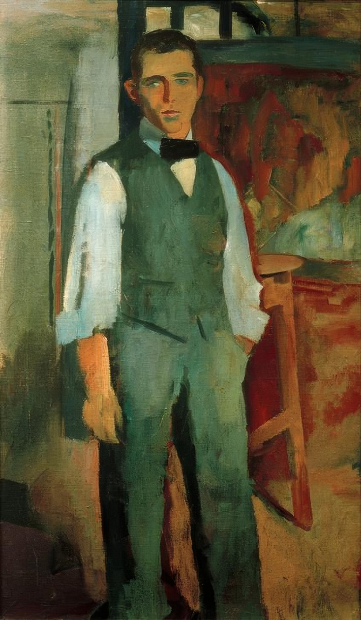 Selbstbildnis von Albert Weisgerber