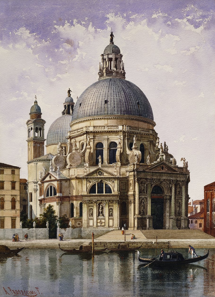 Santa Maria della Salute, Venedig von Alberto Prosdocini or Prosdocimi