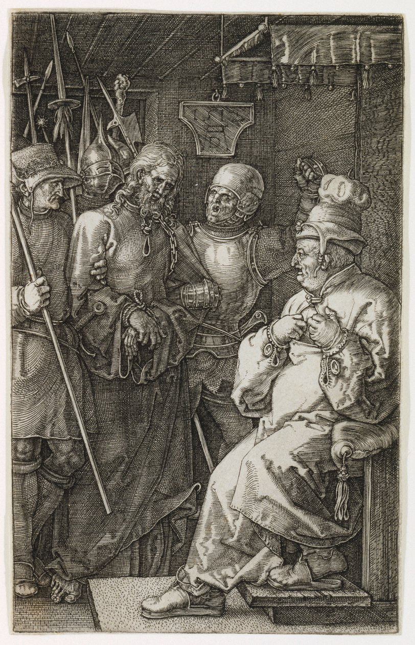 Christus vor Kaiphas von Albrecht Dürer