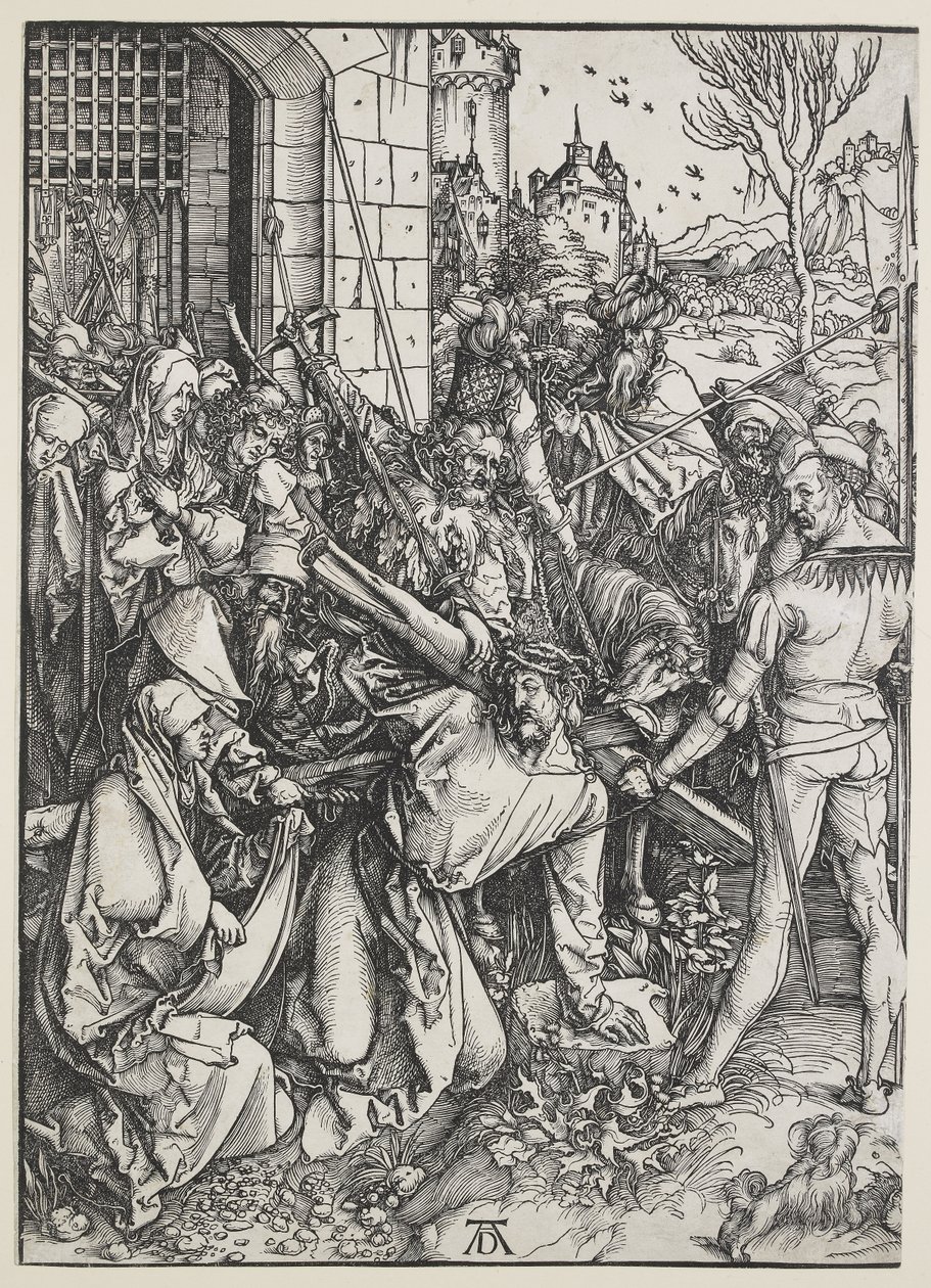 Christus trägt das Kreuz, 1498 - 1499 von Albrecht Dürer