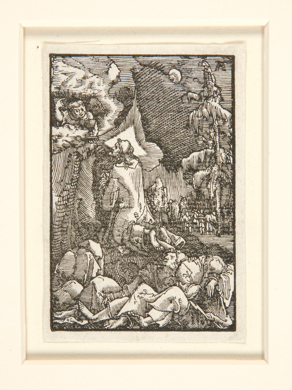 Agonie im Garten, aus der Serie Der Fall und die Erlösung des Menschen von Albrecht Altdorfer