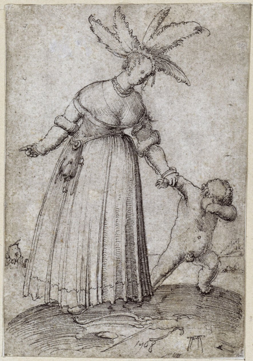 Venus und Amor von Albrecht Altdorfer