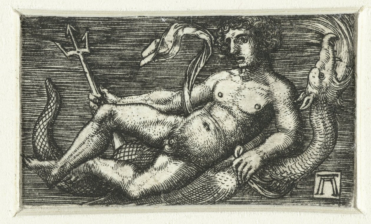 Liegender Neptun von Albrecht Altdorfer