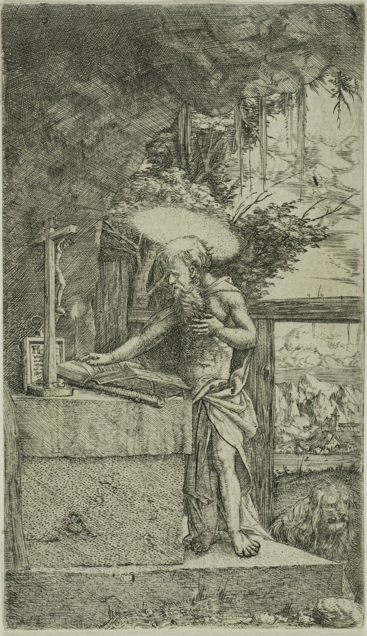 Der heilige Hieronymus beim Lesen von Albrecht Altdorfer