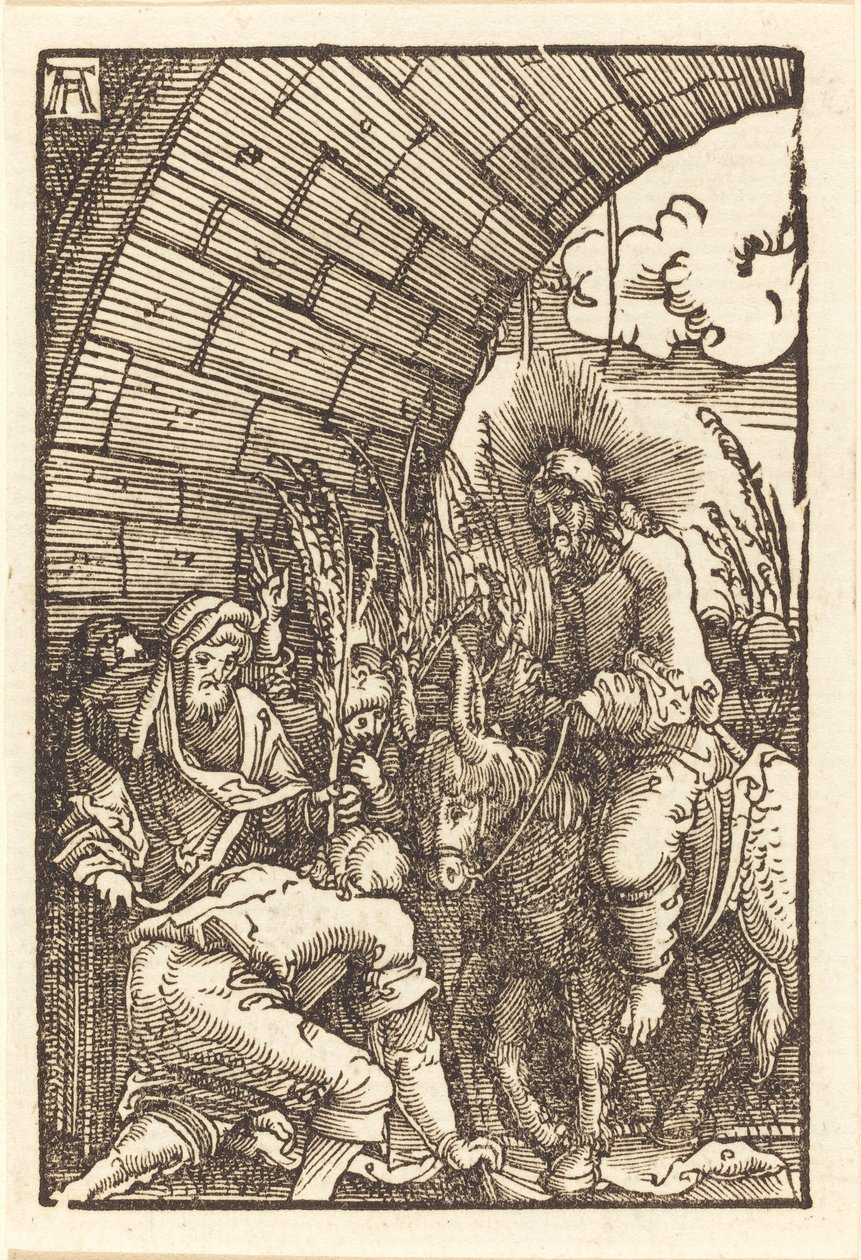 Der Einzug in Jerusalem von Albrecht Altdorfer