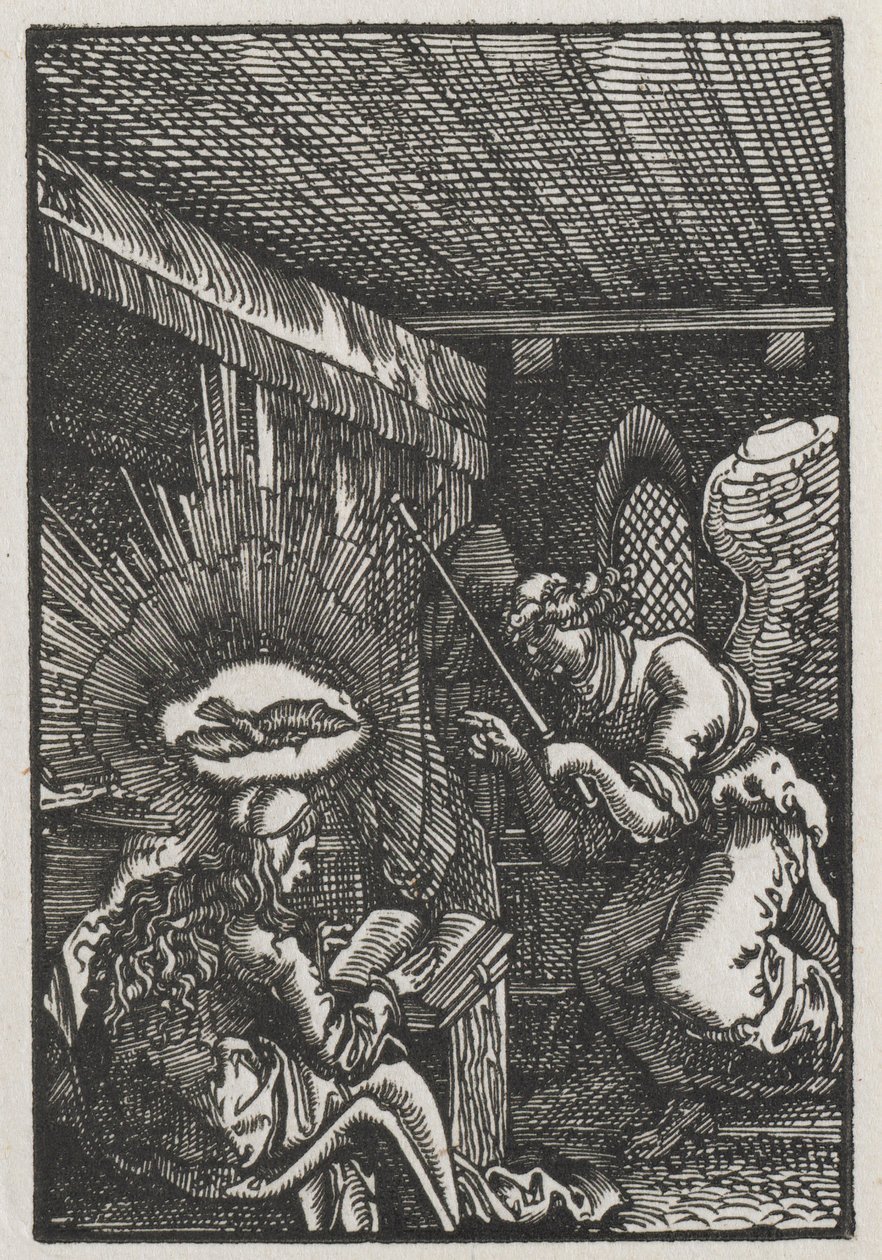 Der Fall und die Erlösung des Menschen: Die Verkündigung von Albrecht Altdorfer