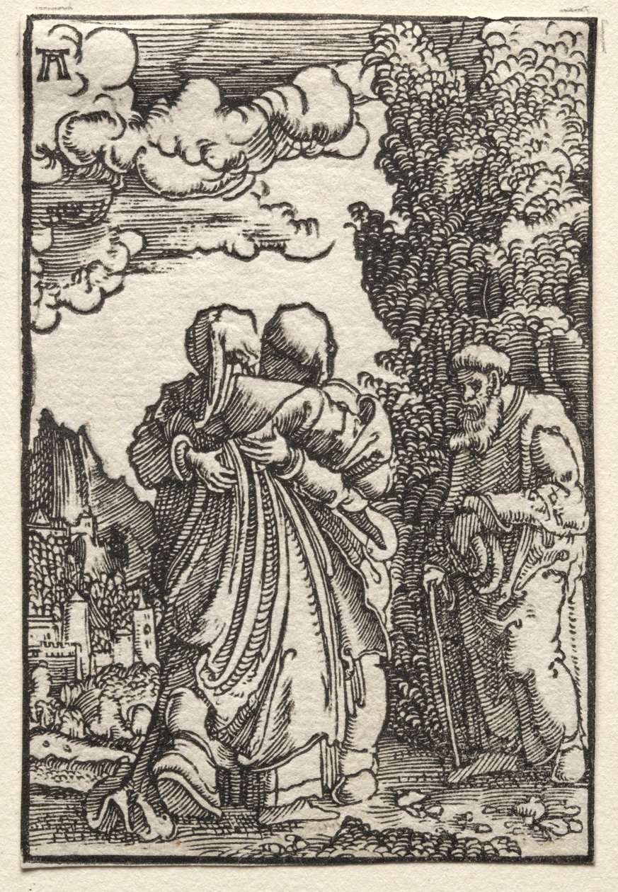 Der Fall und die Erlösung des Menschen: Die Heimsuchung, ca. 1515 von Albrecht Altdorfer