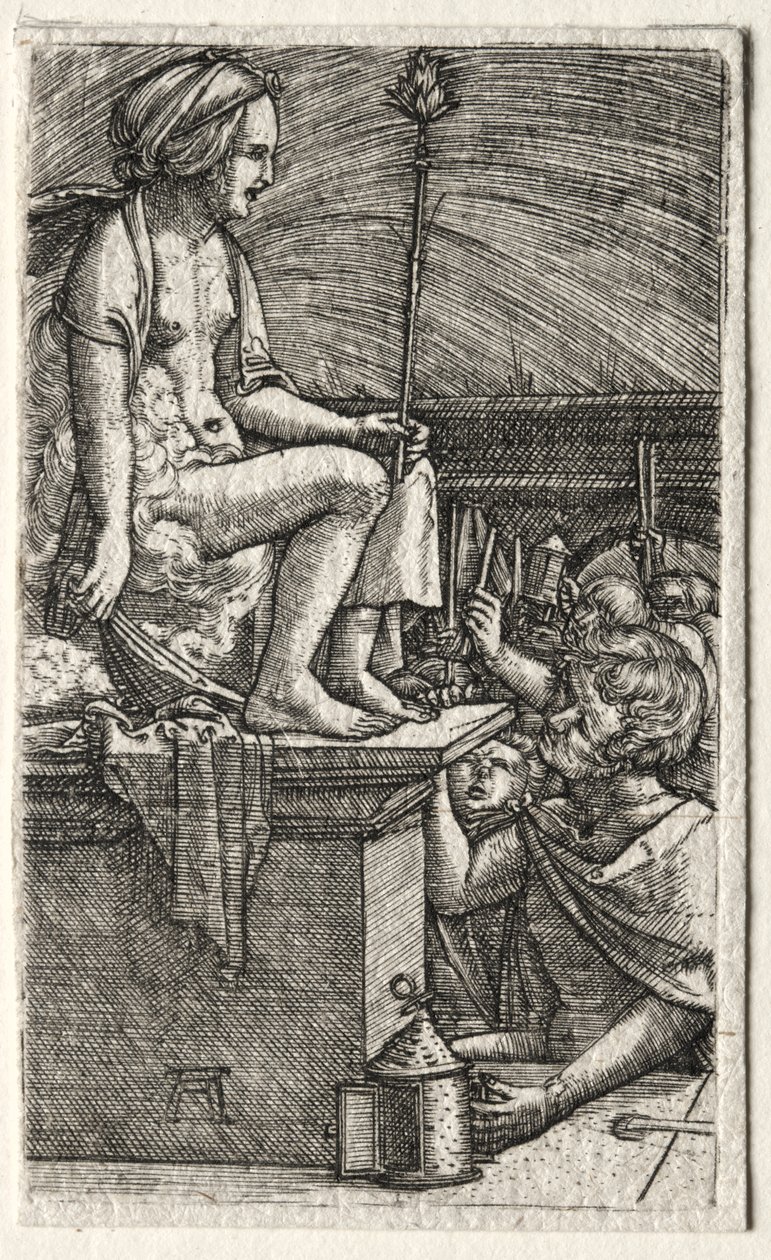 Die römische Kurtisane oder Die Rache des Zauberers Virgil von Albrecht Altdorfer