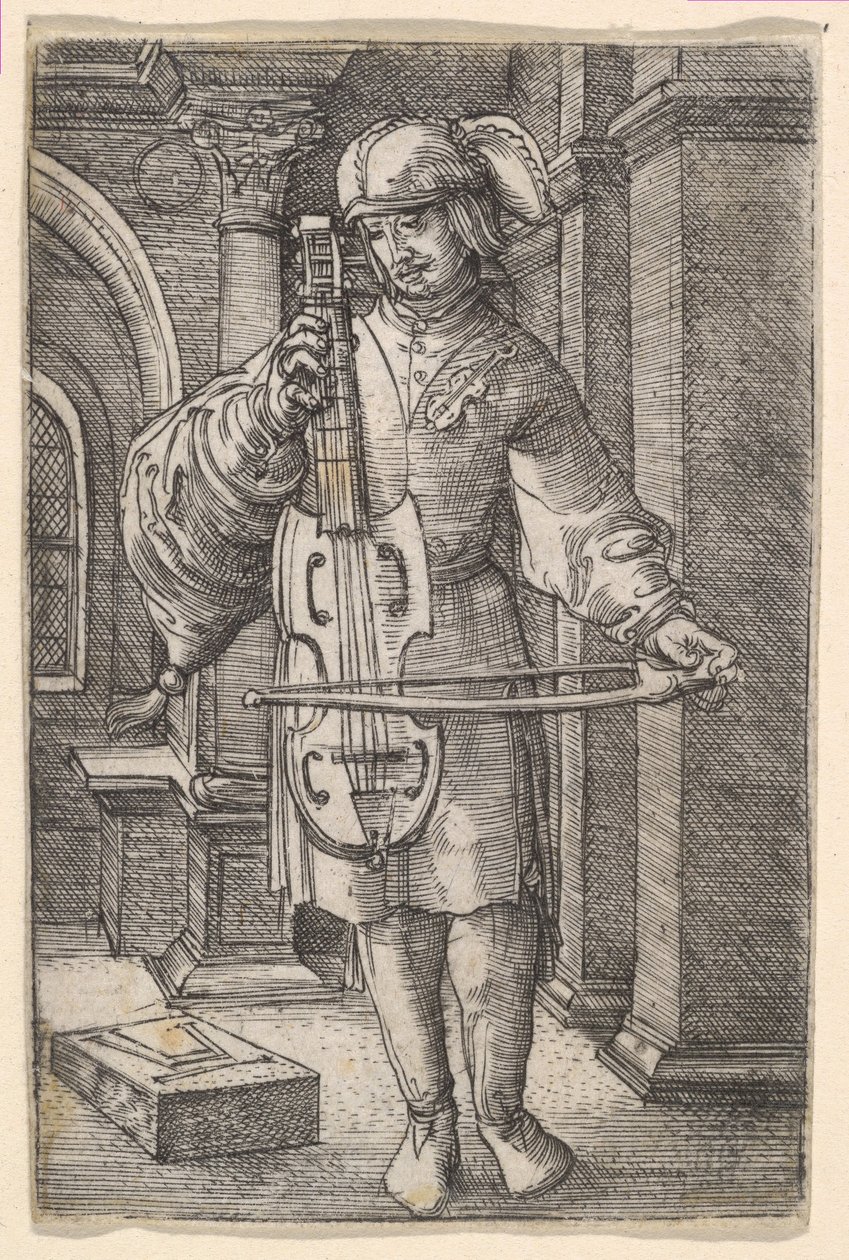 Geigenspieler von Albrecht Altdorfer