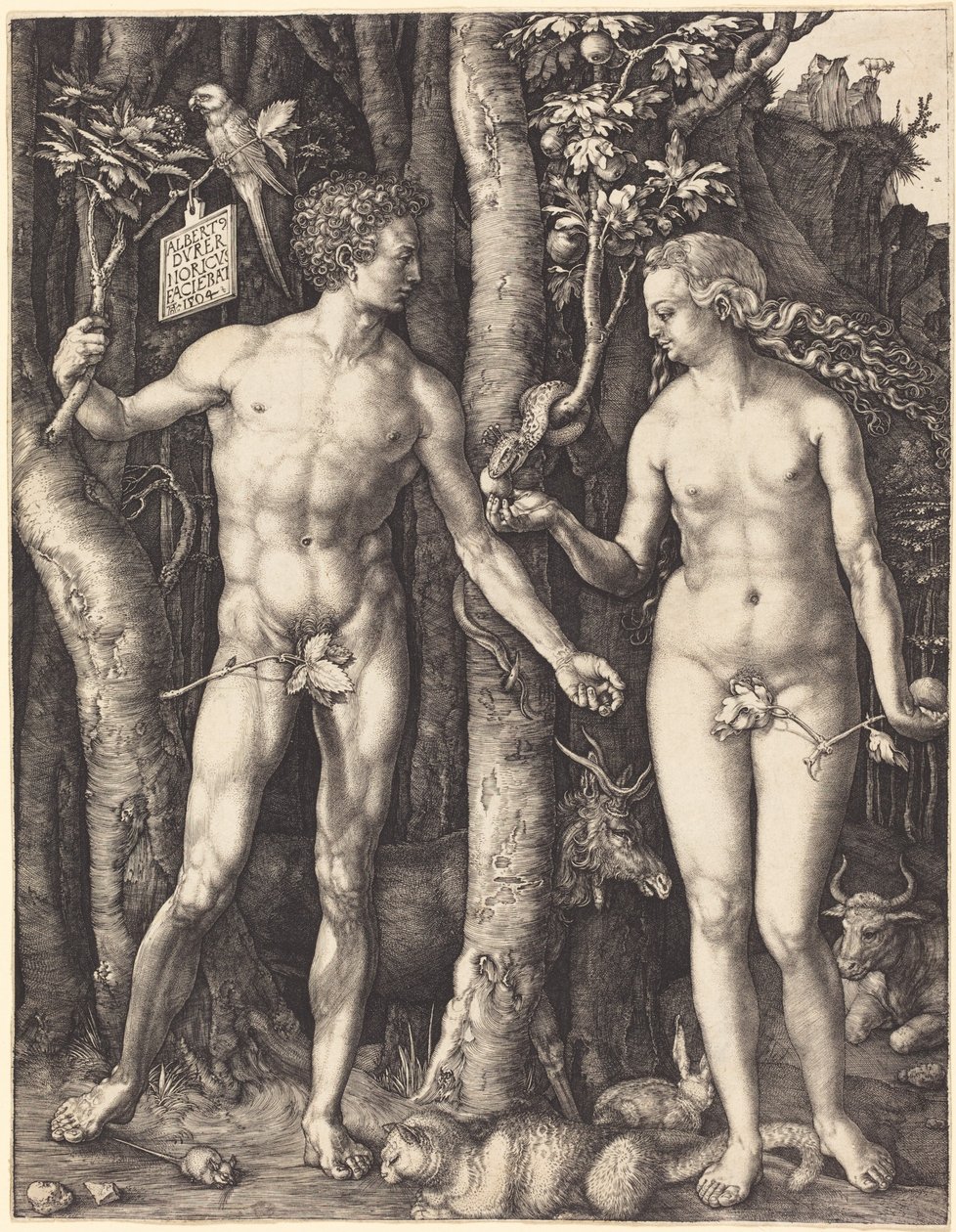 Adam und Eva von Albrecht Dürer