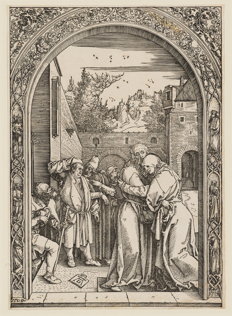 Anna und Joachim unter dem Goldenen Tor von Albrecht Dürer