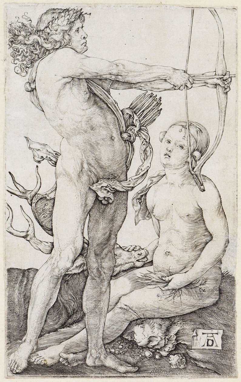 Apollo und Diana von Albrecht Dürer