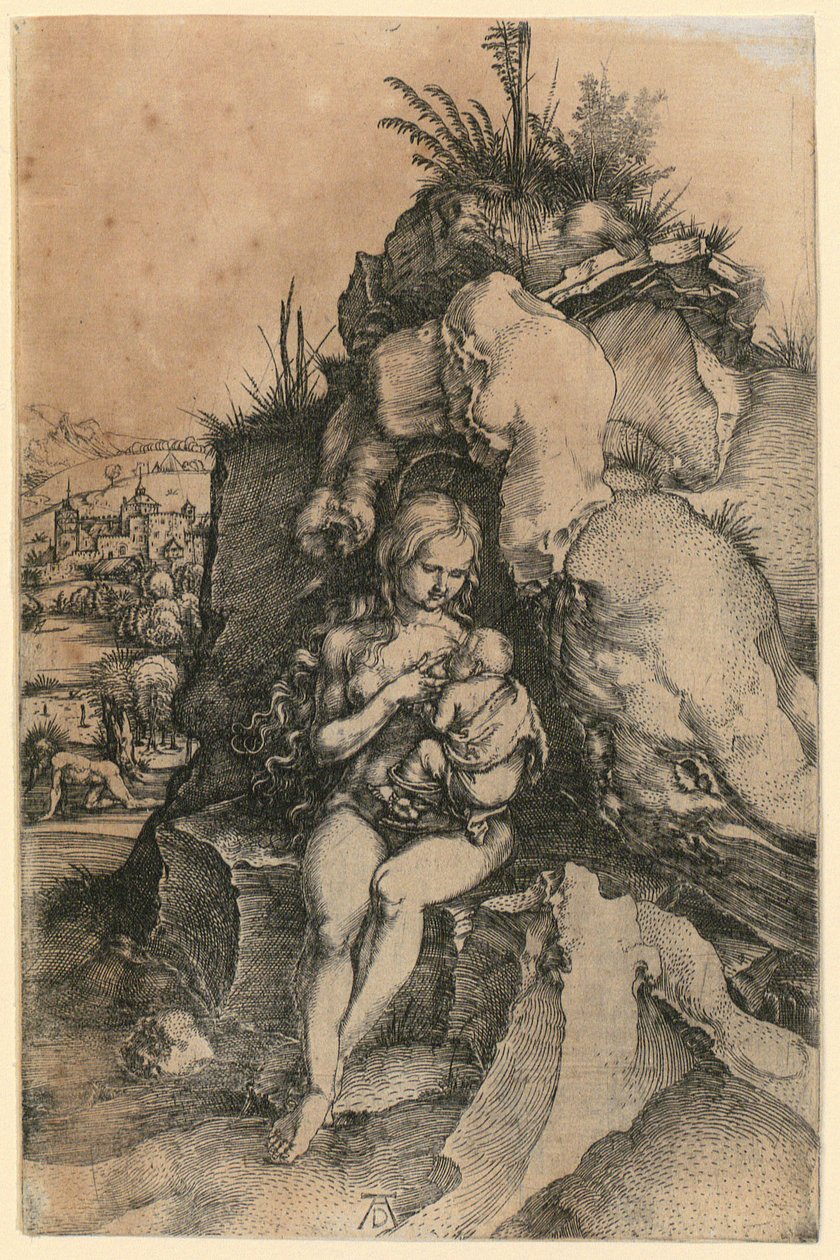 Buße des heiligen Johannes Chrysostomus von Albrecht Dürer