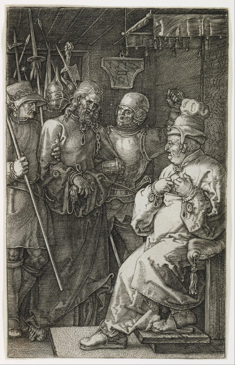 Christus vor Kaiphas von Albrecht Dürer