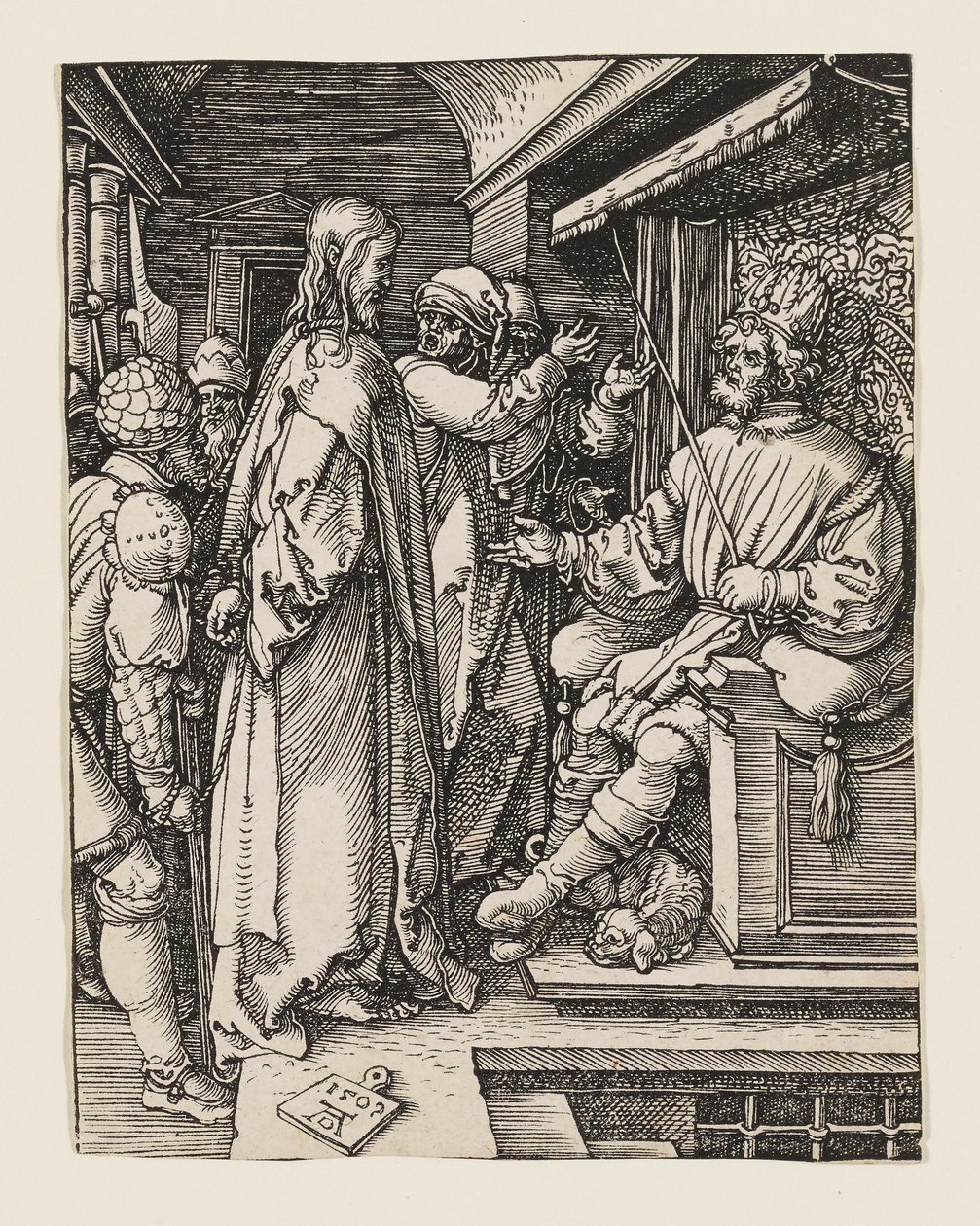 Christus vor Herodes von Albrecht Dürer