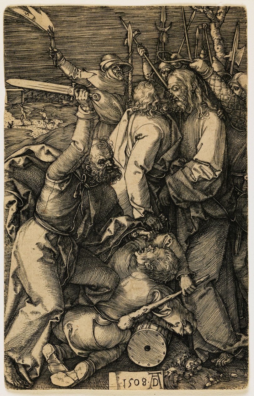 Christus von den Juden gefangen genommen von Albrecht Dürer