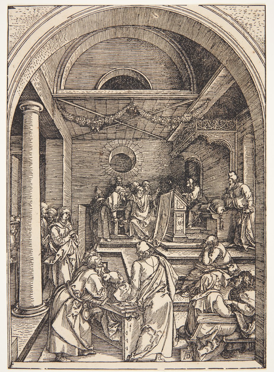 Christus unter den Ärzten von Albrecht Dürer