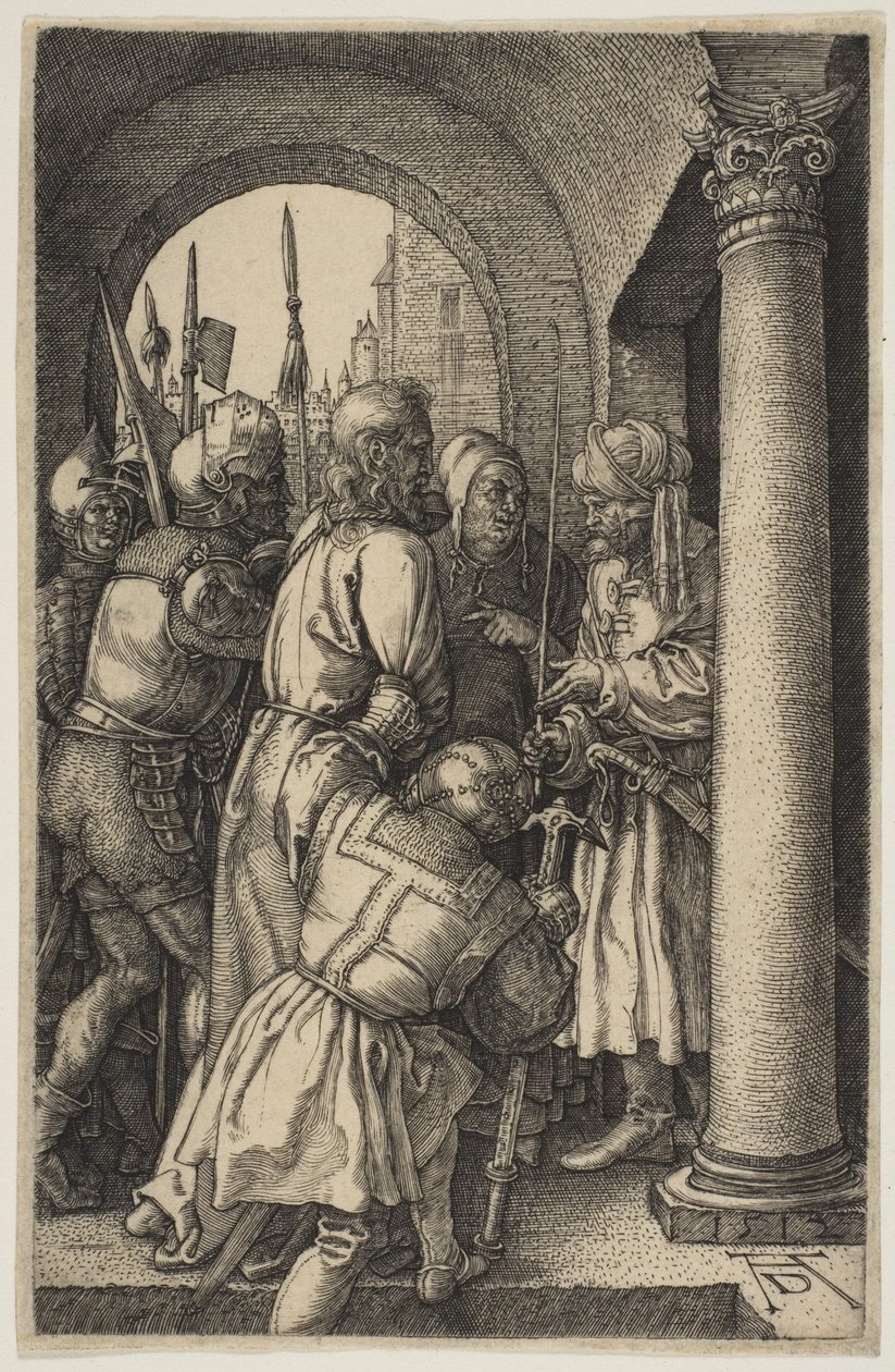 Christus vor Pilatus, aus "Die Passion" von Albrecht Dürer