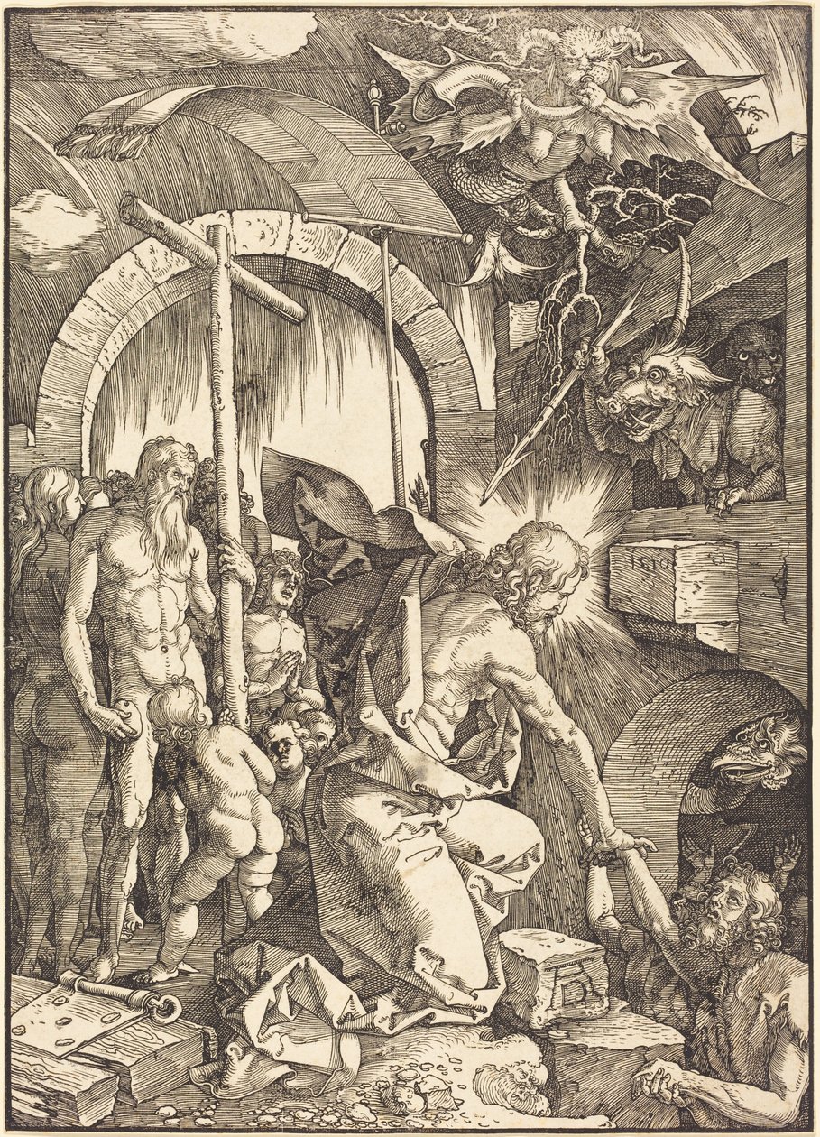 Christus in der Vorhölle von Albrecht Dürer