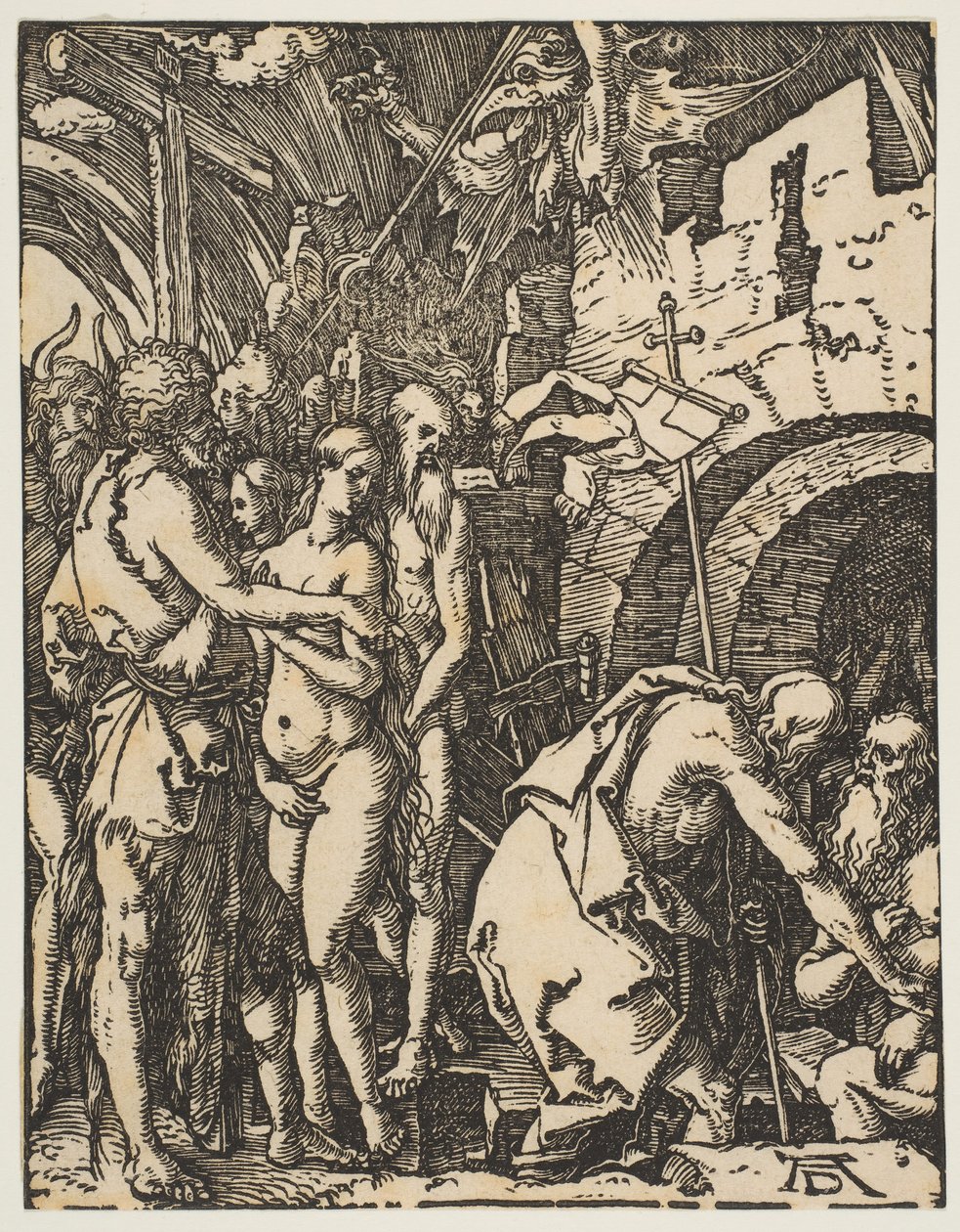 Christus in der Vorhölle, aus Die Kleine Passion, ca. 1509 von Albrecht Dürer