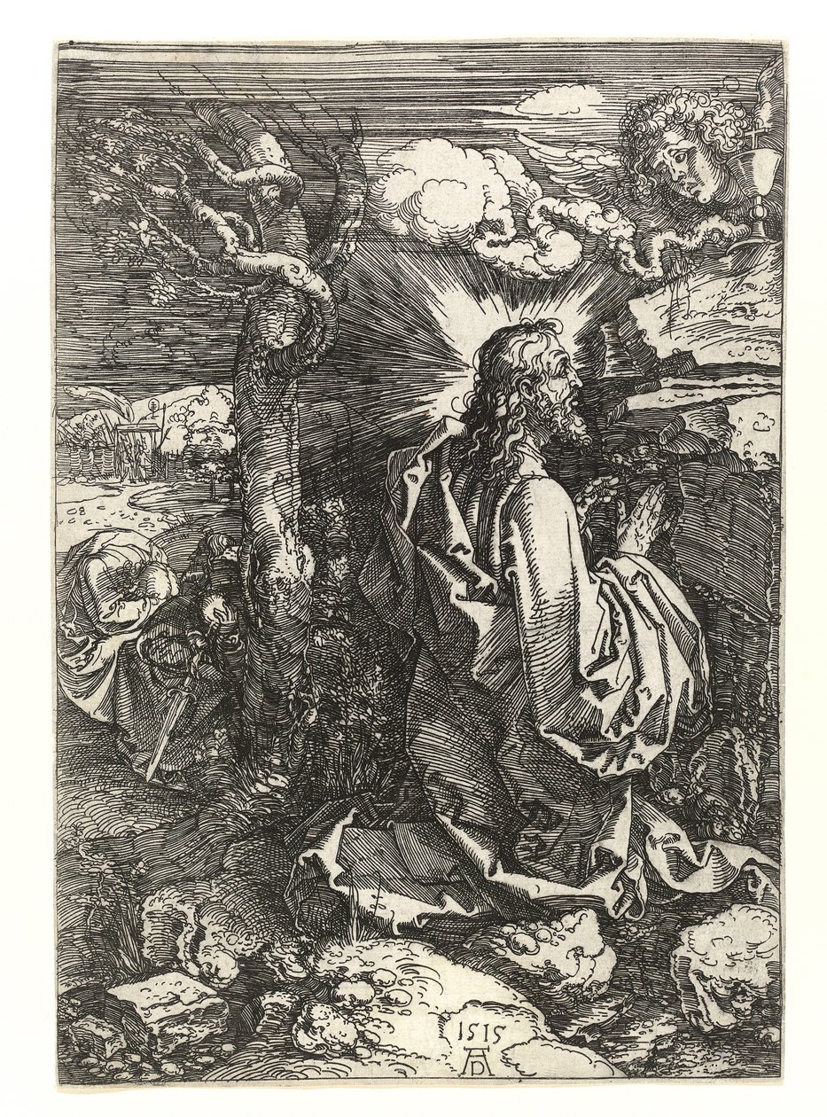 Christus im Garten der Olivenbäume, 1515 von Albrecht Dürer