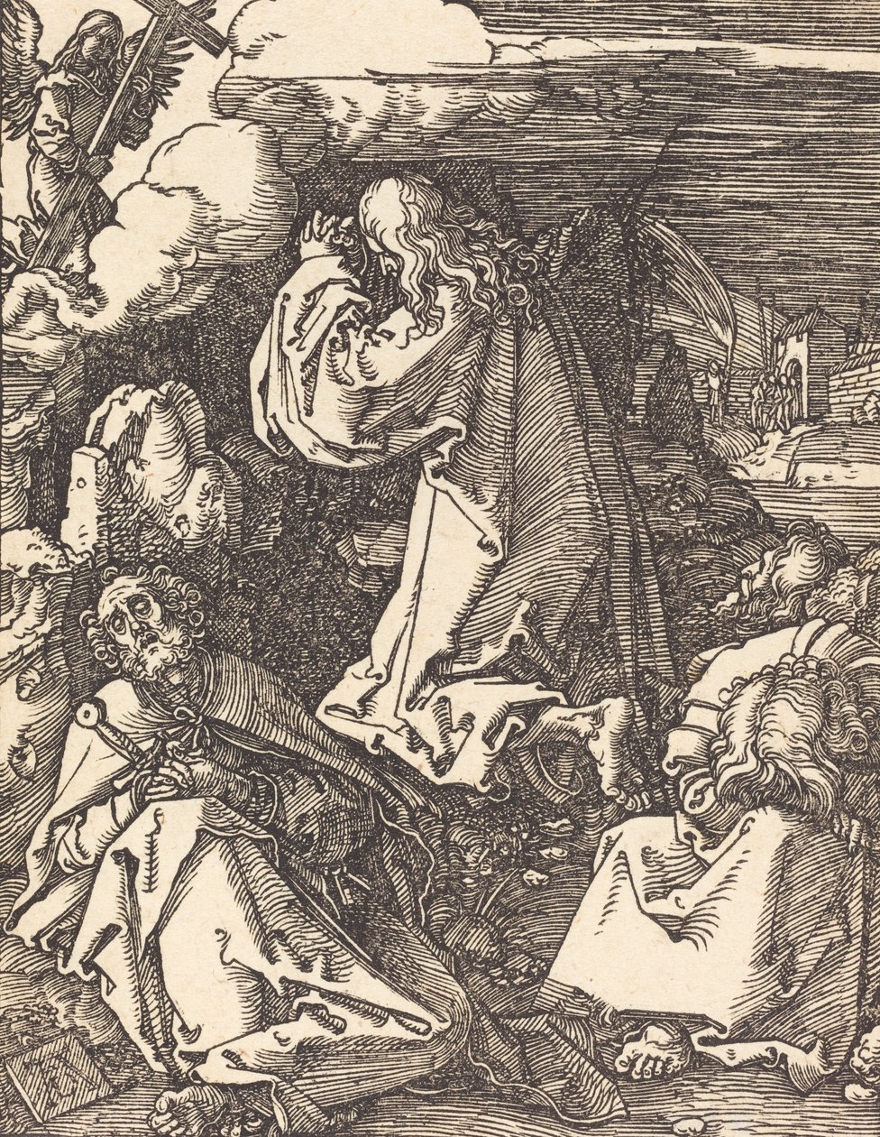 Christus am Ölberg, wahrscheinlich ca. 1509-1510 von Albrecht Dürer