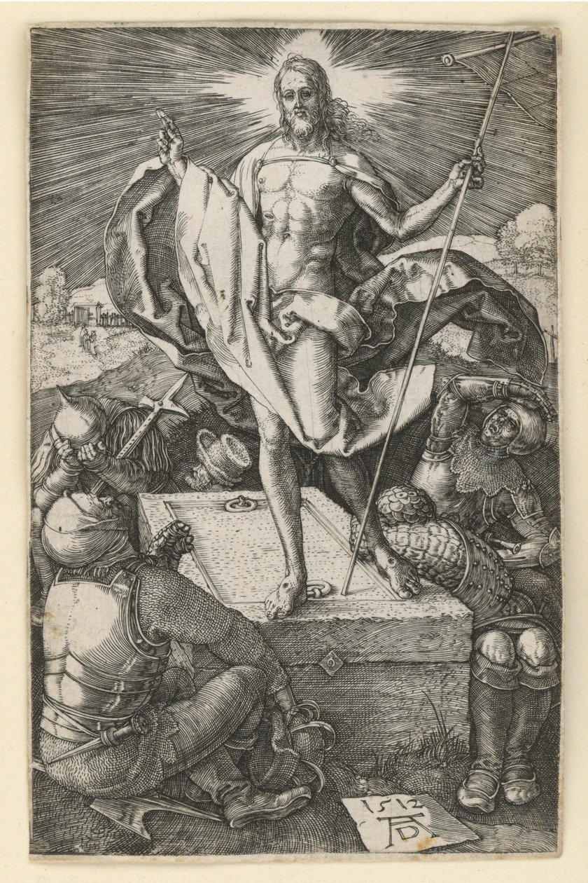 Christi Auferstehung (Kupferstich-Passion) von Albrecht Dürer
