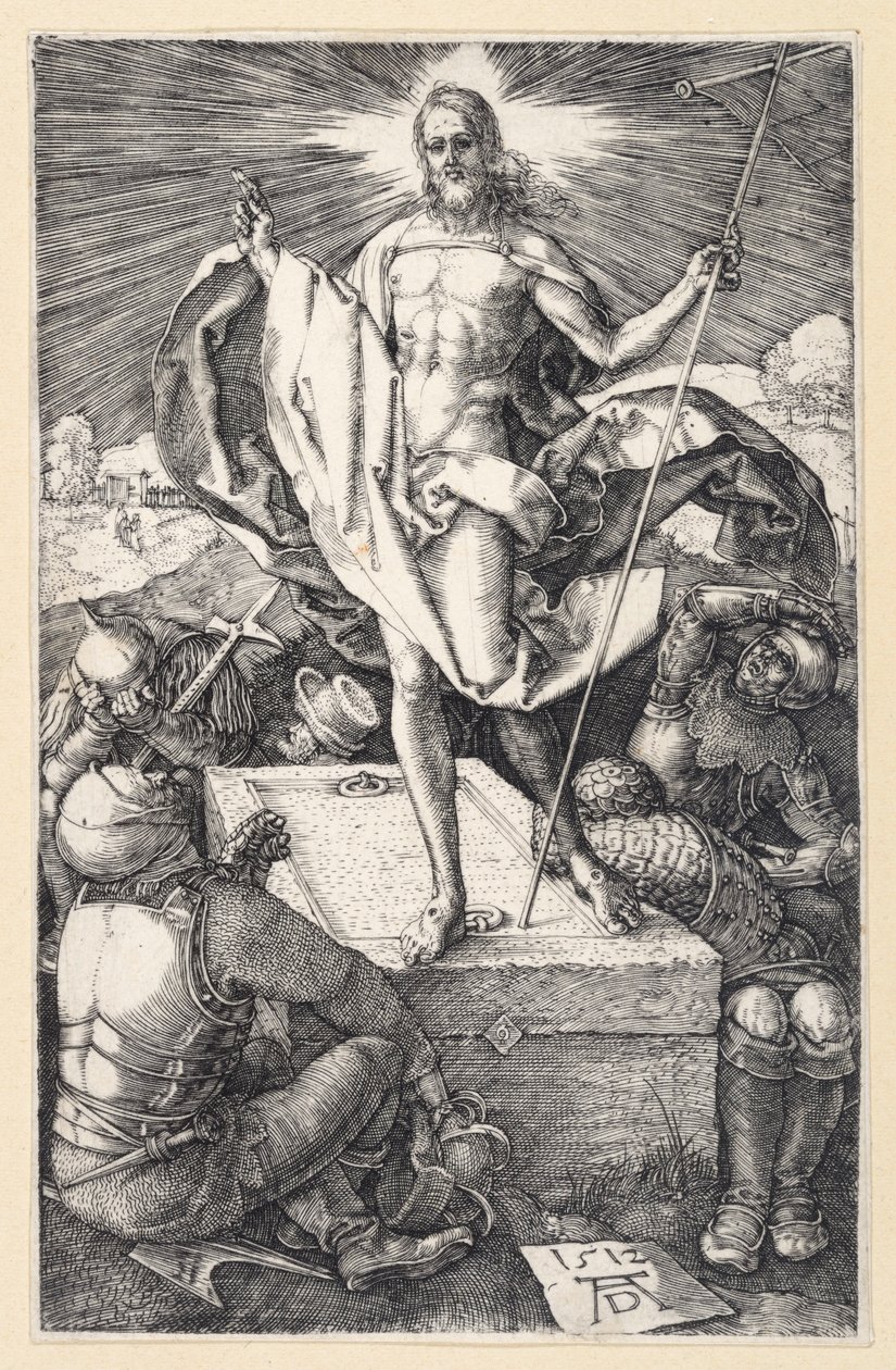 Christi Auferstehung (Kupferstich-Passion) von Albrecht Dürer