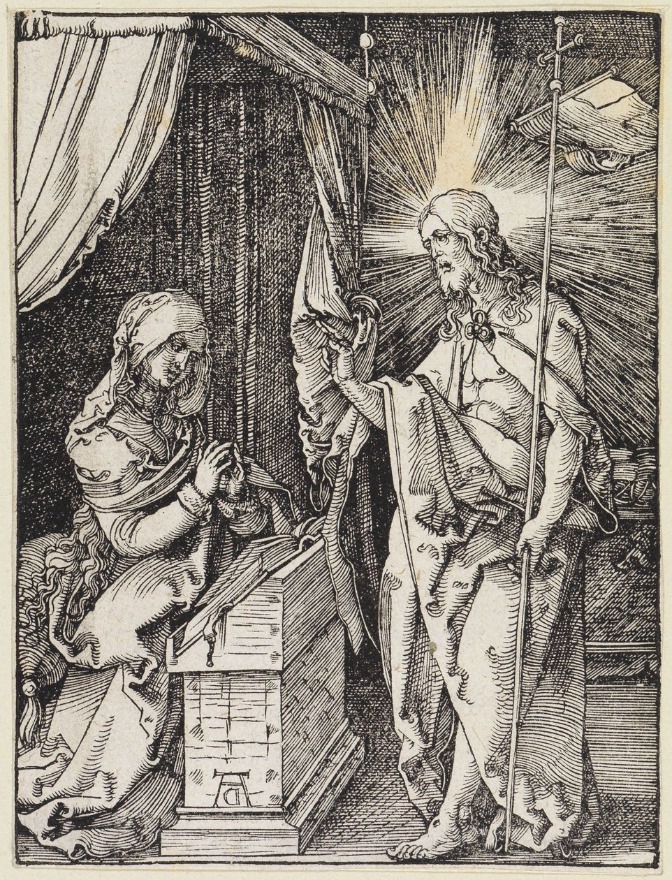 Christus erscheint seiner Mutter von Albrecht Dürer